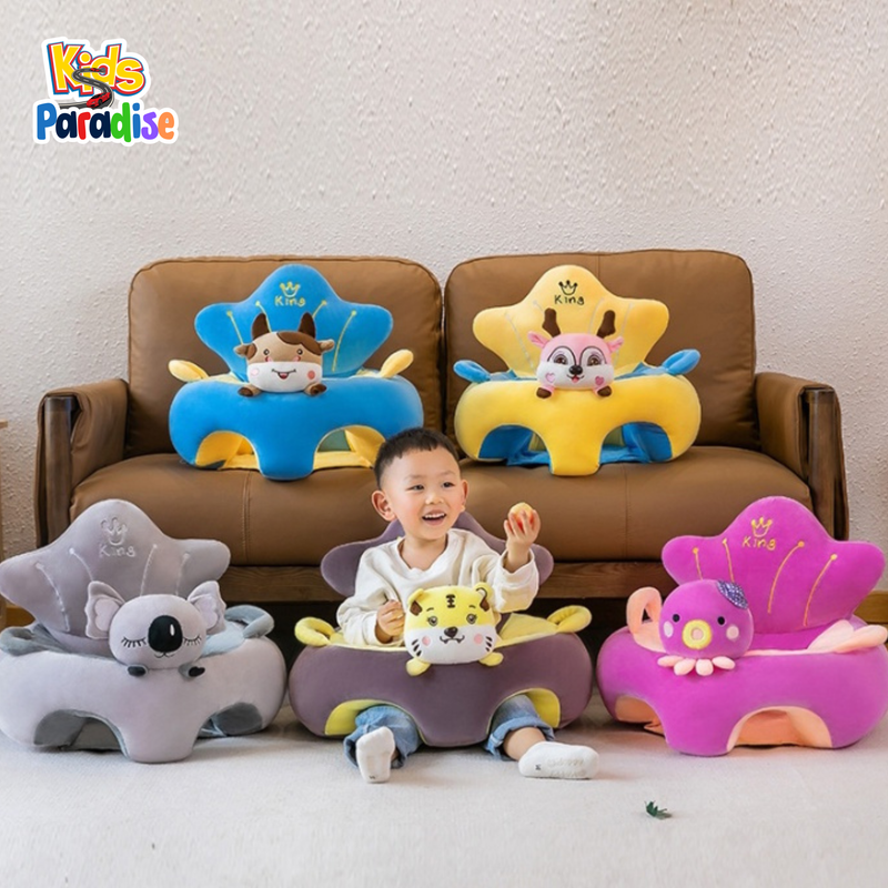 Cute Cartoon  Kids Chair Cushion Seat CZ03 SITTER KING 8 DESIGN Baby Support Seat Case Learning To Sit Comfort for Toddlers