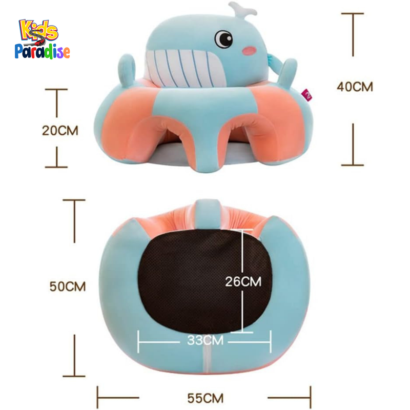 Cute Cartoon Animal Kids Chair Cushion Seat ZSO NEW SIDE FACE SITTER DESIGN Baby Support Seat Case Learning To Sit Comfort for Toddlers