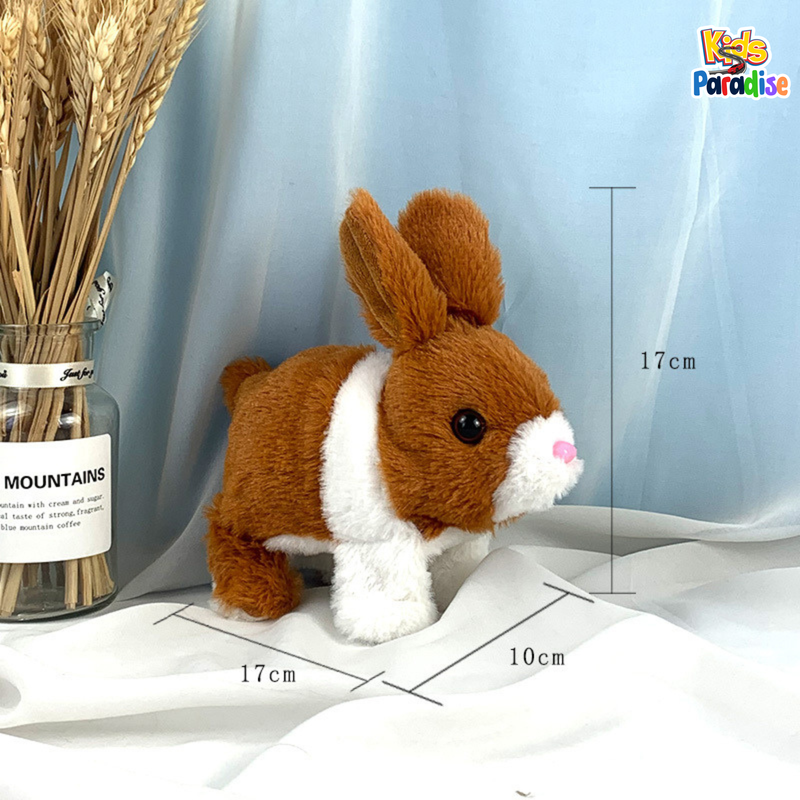 Fun Animal Bunny Toys Adorable Novelty Hopping Jumping Walking Plush Toy