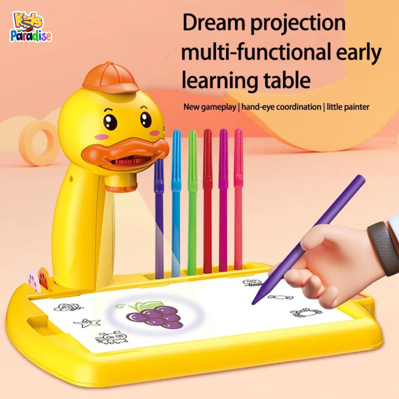 Giraffe Projection Camera Painting Table Small Size Simple 6 Pcs