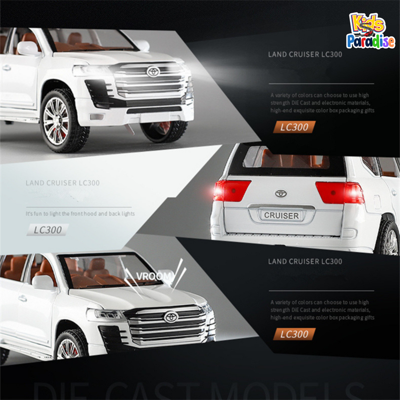 Toyota Land Cruiser LC 300 1:24 Scale Diecast Model Car SR-2405 B