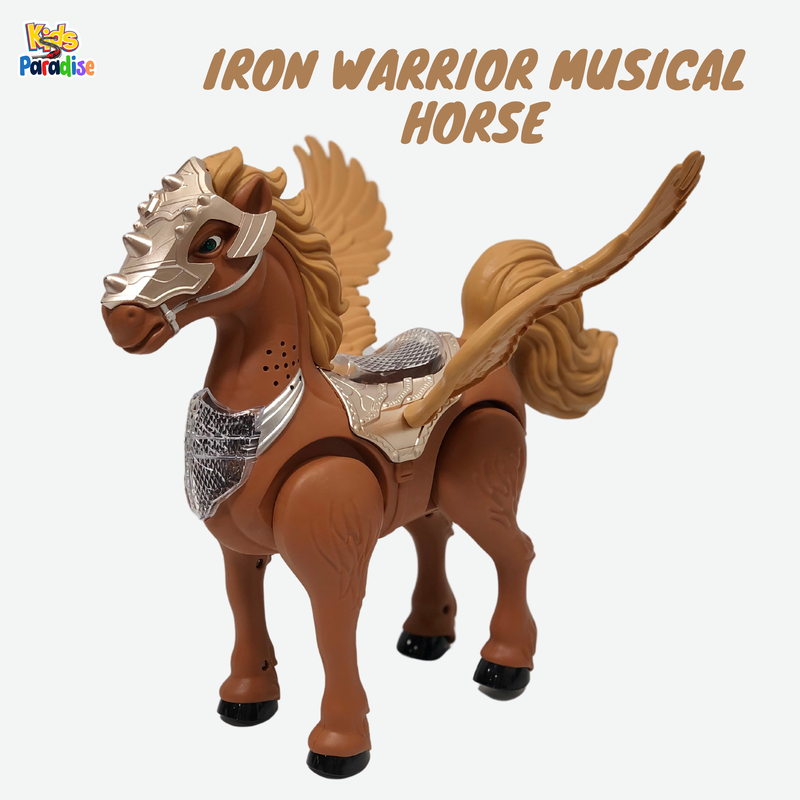 Iron Warrior HJ808A Horse Music with Soldier