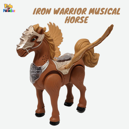 Iron Warrior HJ808A Horse Music with Soldier