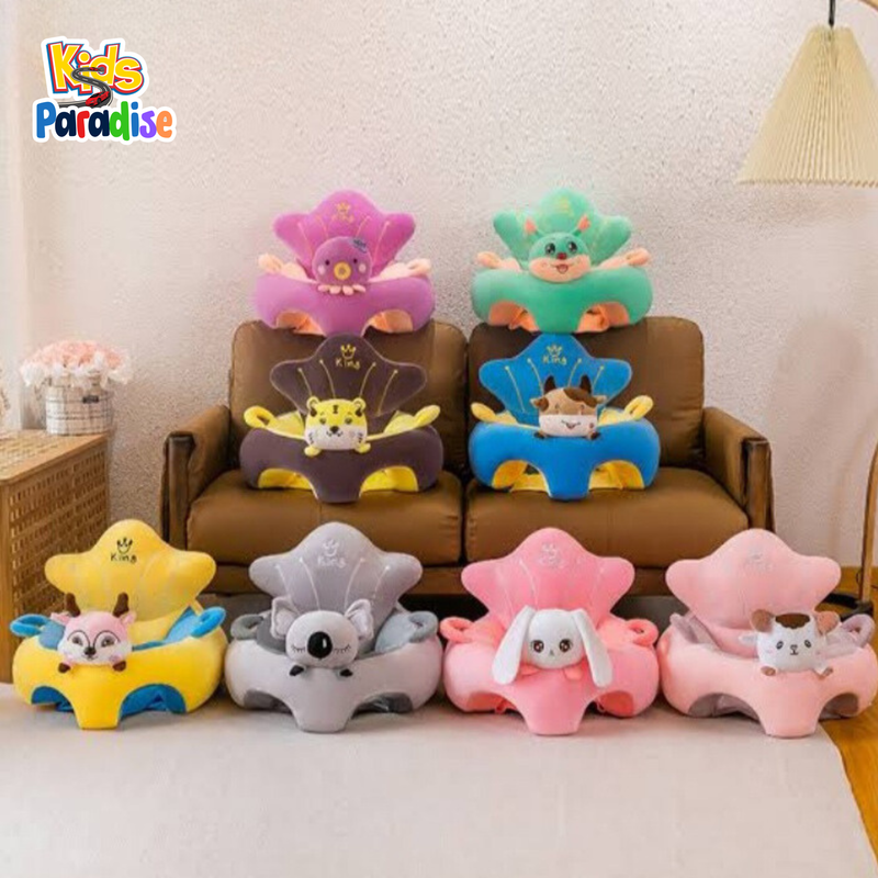 Cute Cartoon  Kids Chair Cushion Seat CZ03 SITTER KING 8 DESIGN Baby Support Seat Case Learning To Sit Comfort for Toddlers