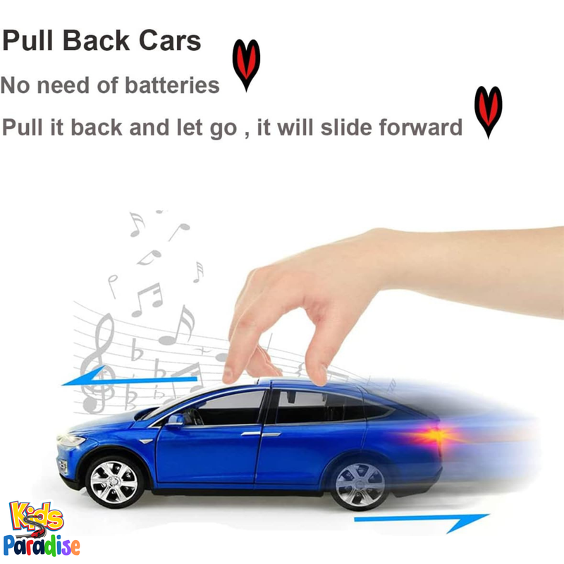 1:24 Scale Tesla Model X Die Cast Model Car M-92317-1