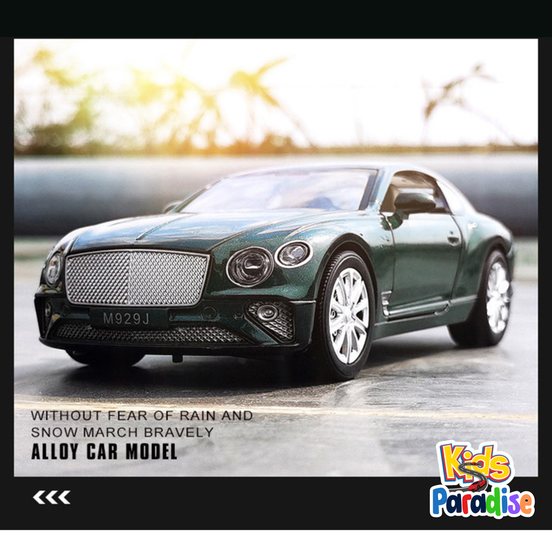 1:24 BENTLEY CONTINENTAL GT ALLOY DIECAST MODEL CAR M-929-J