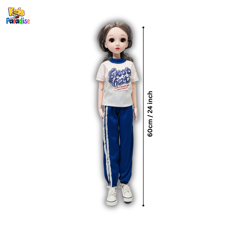 60 cm Western Fashion Doll Casual Wear Clothes Barbie Doll