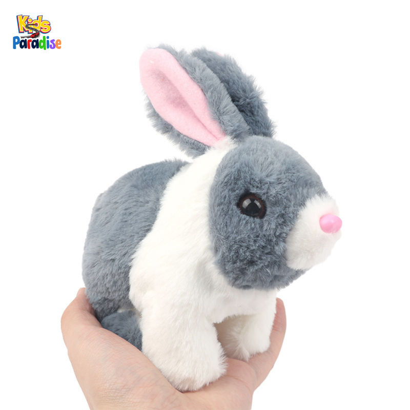 Fun Animal Bunny Toys Adorable Novelty Hopping Jumping Walking Plush Toy