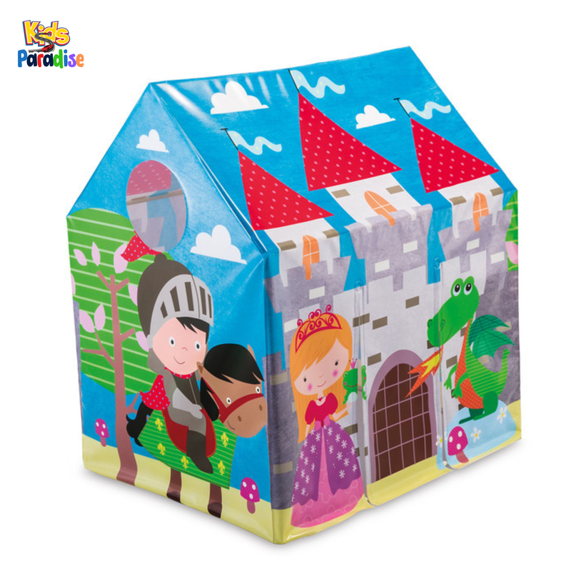 INTEX Royal Castle Indoor Pop Up Play Tent House (37.5" X 29.5" X 42") 45642