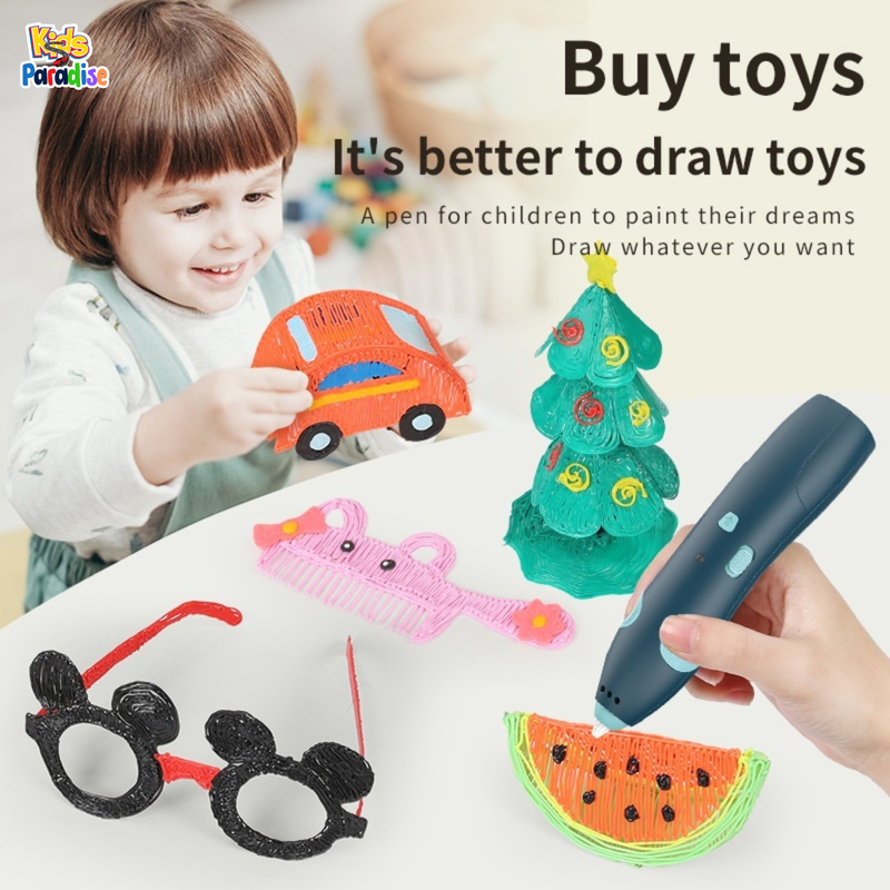 3D Drawing Pen USB Charging Creative Toy Gift For Kids