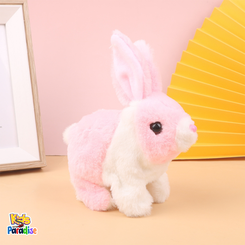 Fun Animal Bunny Toys Adorable Novelty Hopping Jumping Walking Plush Toy