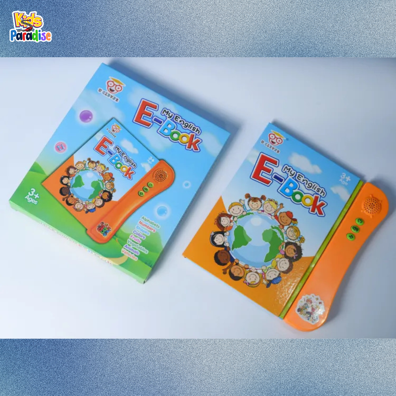 E Book Educational Toy Finger Press Smart English Learn For 3+ Years