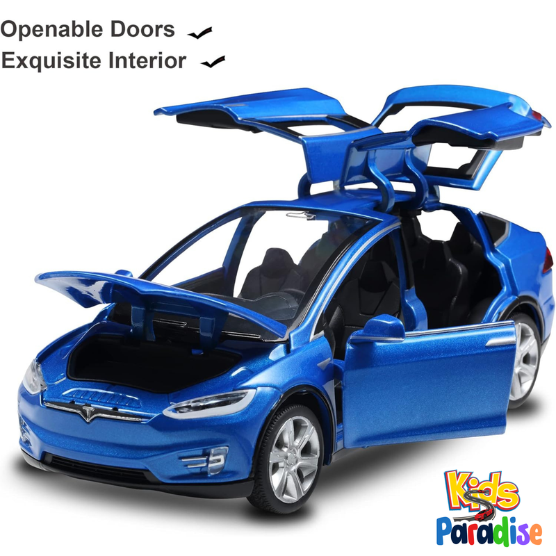 1:24 Scale Tesla Model X Die Cast Model Car M-92317-1