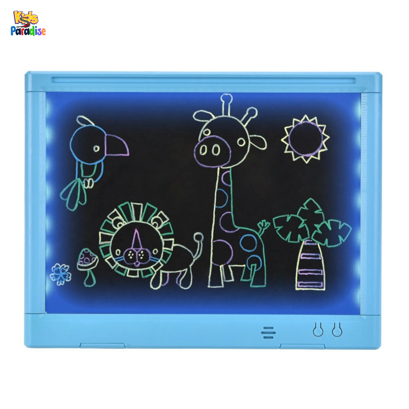 14" Colourful Magic Board Light Up Music Drawing Pad