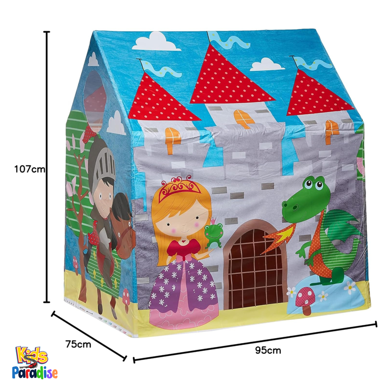 INTEX Royal Castle Indoor Pop Up Play Tent House (37.5" X 29.5" X 42") 45642