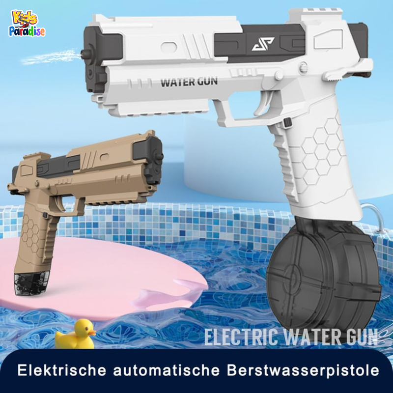 Water Gun Electric Automatic Burst Water Spray with Long Range Summer Toy for Adults & Children