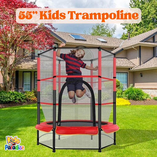 55" Trampoline Jumping  Alloy Spring & Net