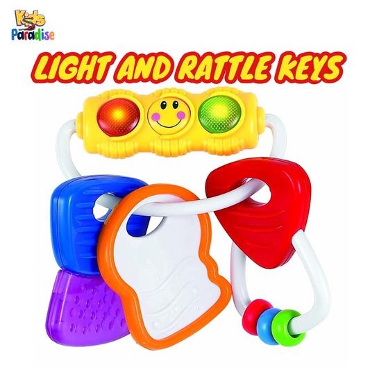 Light and Rattle Keys Soft Water Filled Fun Toy - 306E