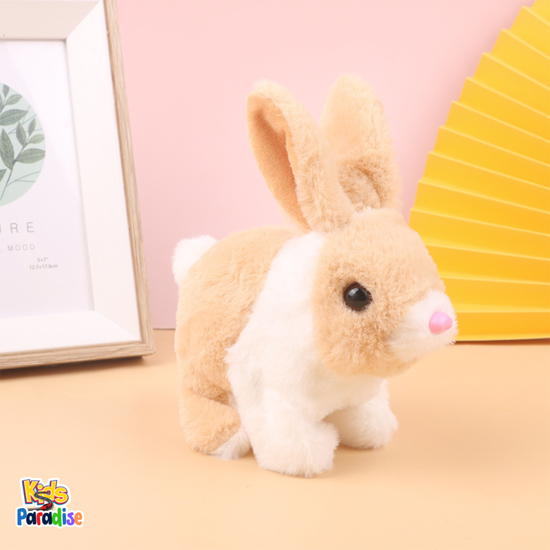 Fun Animal Bunny Toys Adorable Novelty Hopping Jumping Walking Plush Toy
