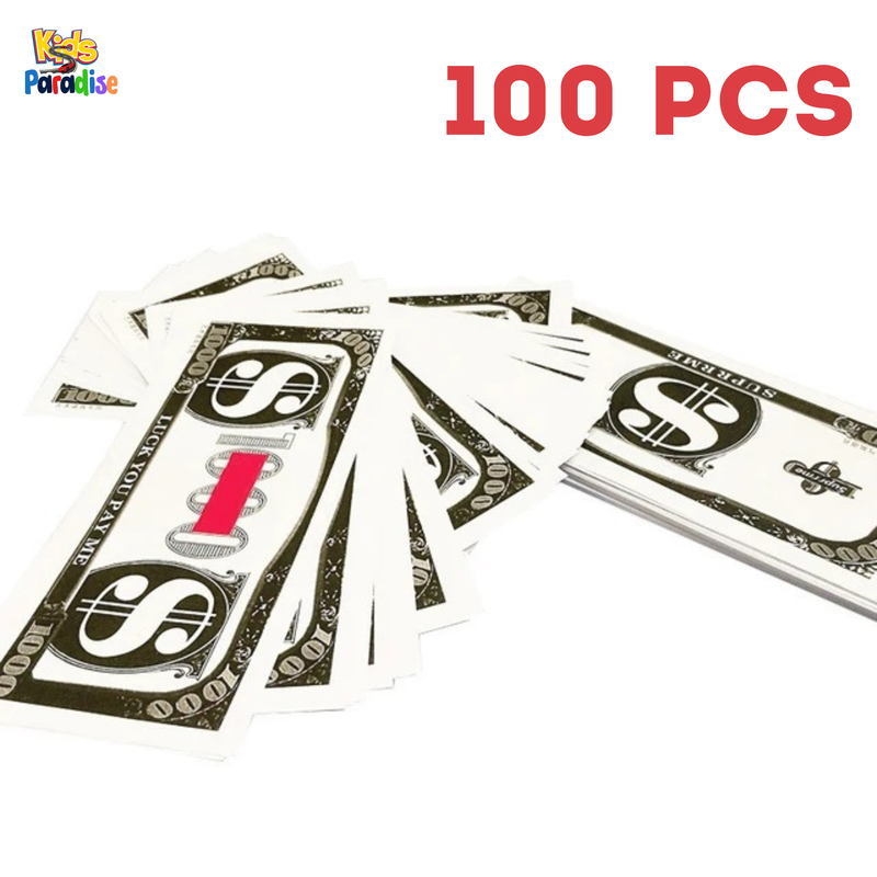 Money Gun Cash Cannon for Punjabi Wedding, Parties and Fun Includes 100 Fake Dollars