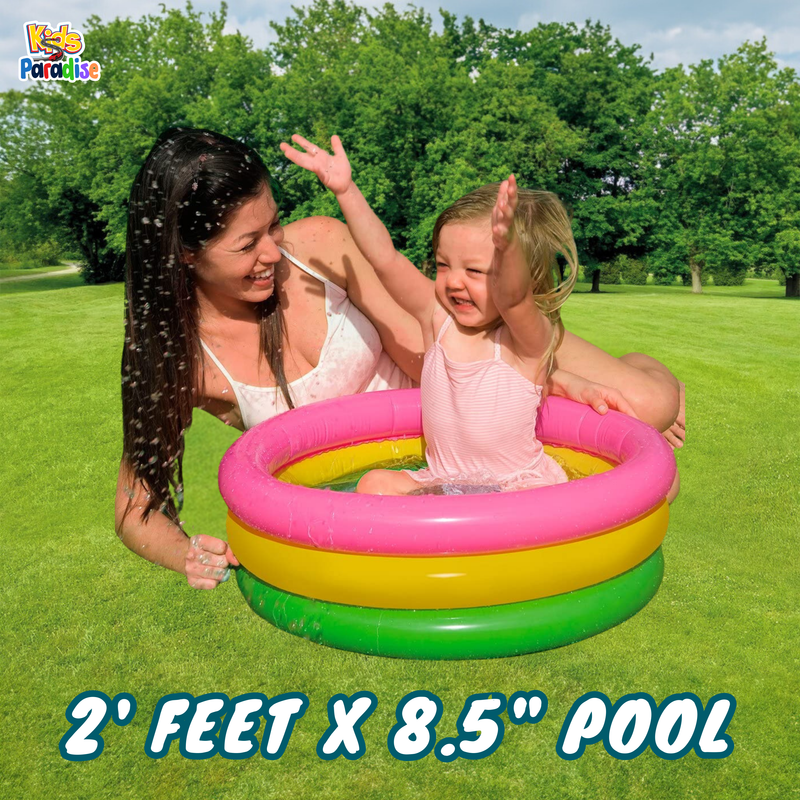 INTEX 2-FT Sunset Glow Baby Swimming Pool (24'' x 8.5") 57107