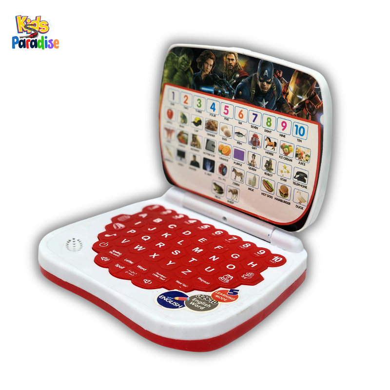 Avengers Theme Intelligent Mini Laptop Learning Machine For Kids
