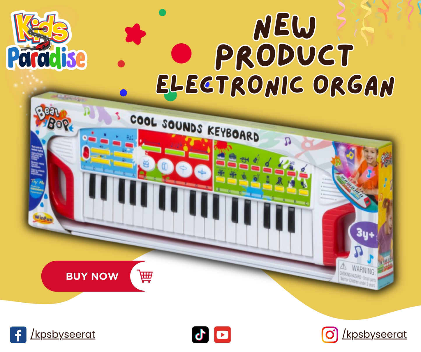 Winfun Musical Piano Organ