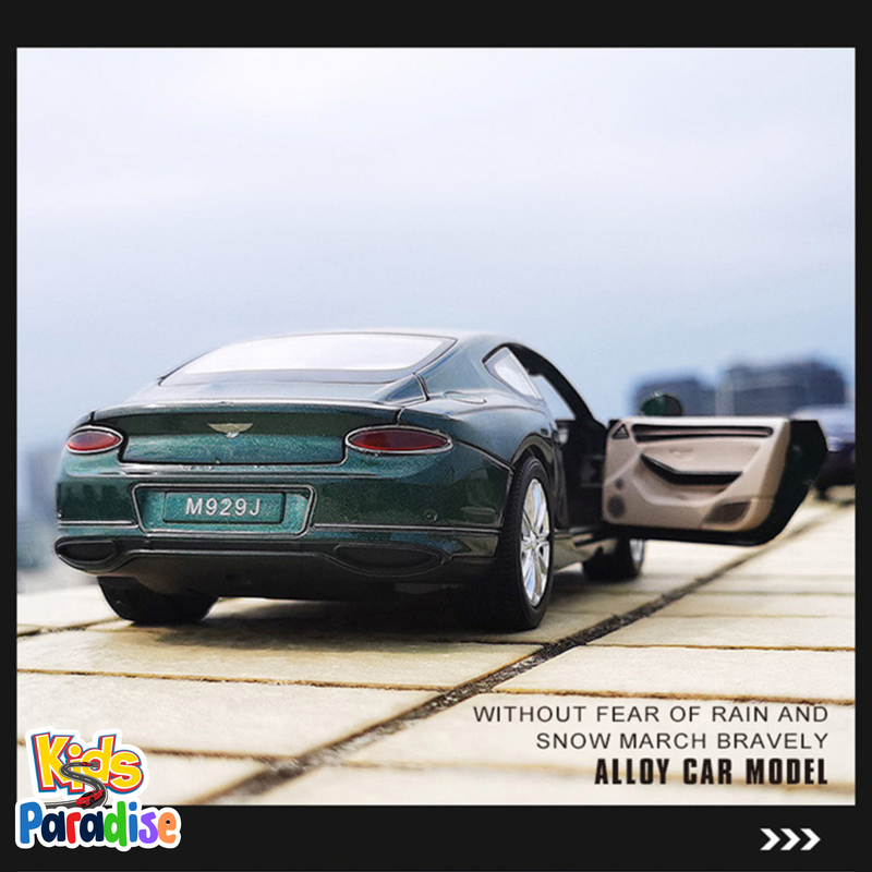 1:24 BENTLEY CONTINENTAL GT ALLOY DIECAST MODEL CAR M-929-J