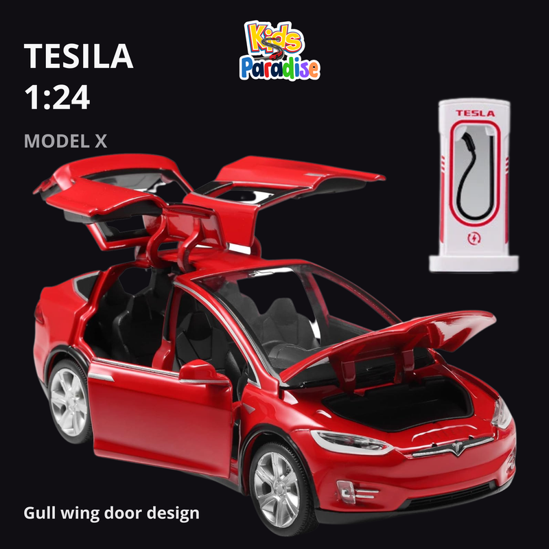 1:24 Scale Tesla Model X Die Cast Model Car M-92317-1