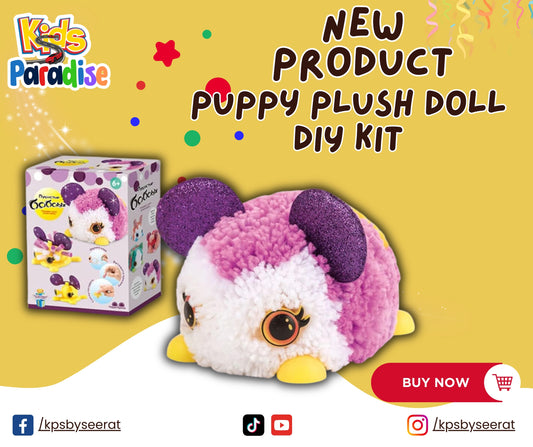 Puppy Plush DIY Kit - Perfect for Babies!