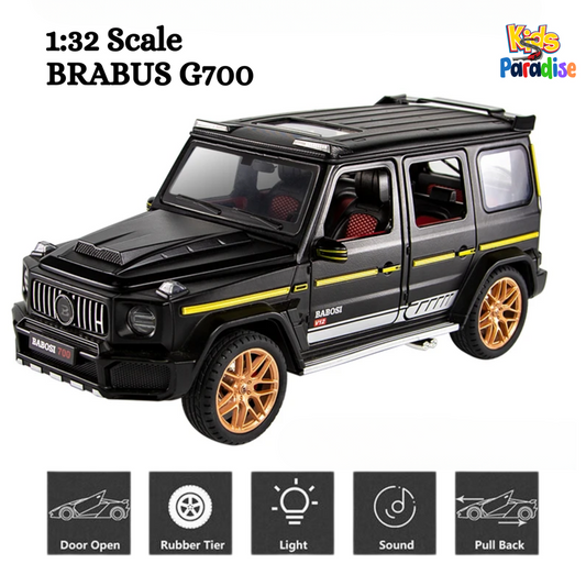 1:32 Mercedes Benz Brabus G700 SUV Diecast Model Car HN-3201