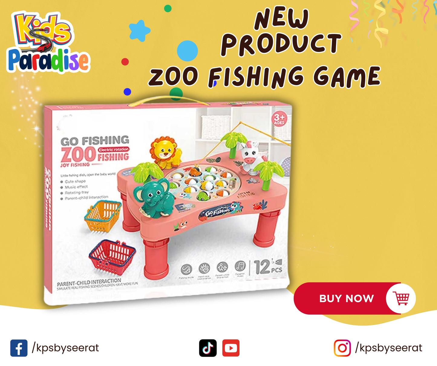 Zoo Fishing Game