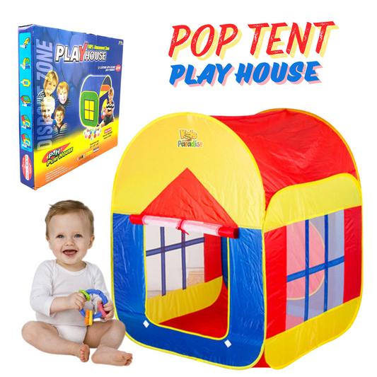Kids Pop Tent Play House Foldable Baby Camp House For Boys and Girls