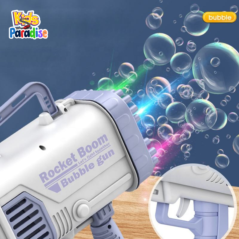 64 Holes Space Rocket Big Bubble Gun Gatlin Machine