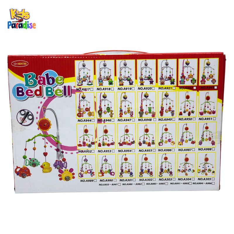 5 Pcs Baby Bed Bell Toy For Unisex Musical Coat Mobile