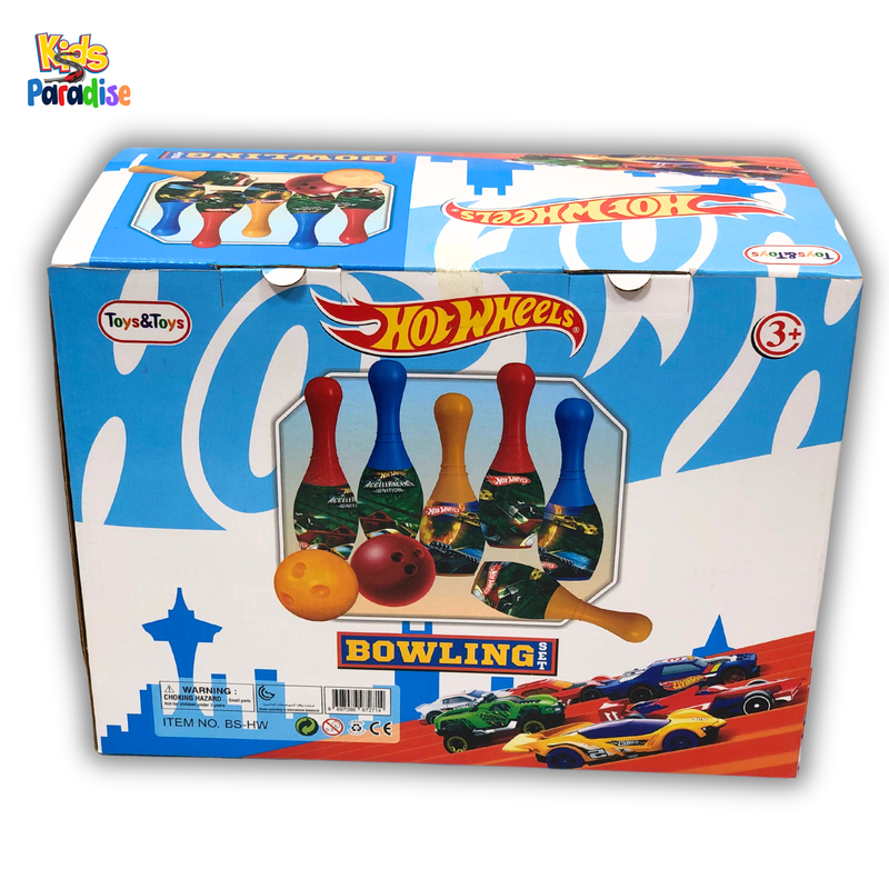 Hot Wheels Car Theme Bowling Game Set BS-HW5