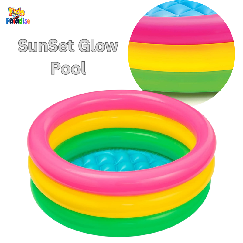 INTEX 2-FT Sunset Glow Baby Swimming Pool (24'' x 8.5") 57107