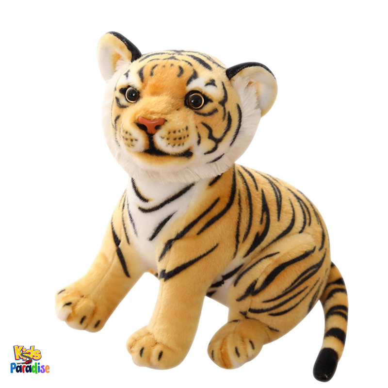 25 cm Sitting Tiger Animal Toy Stuffed Plush Toy Cute Gift