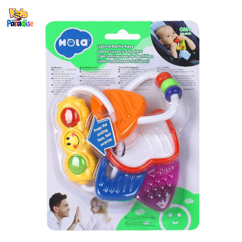 Light and Rattle Keys Soft Water Filled Fun Toy - 306E