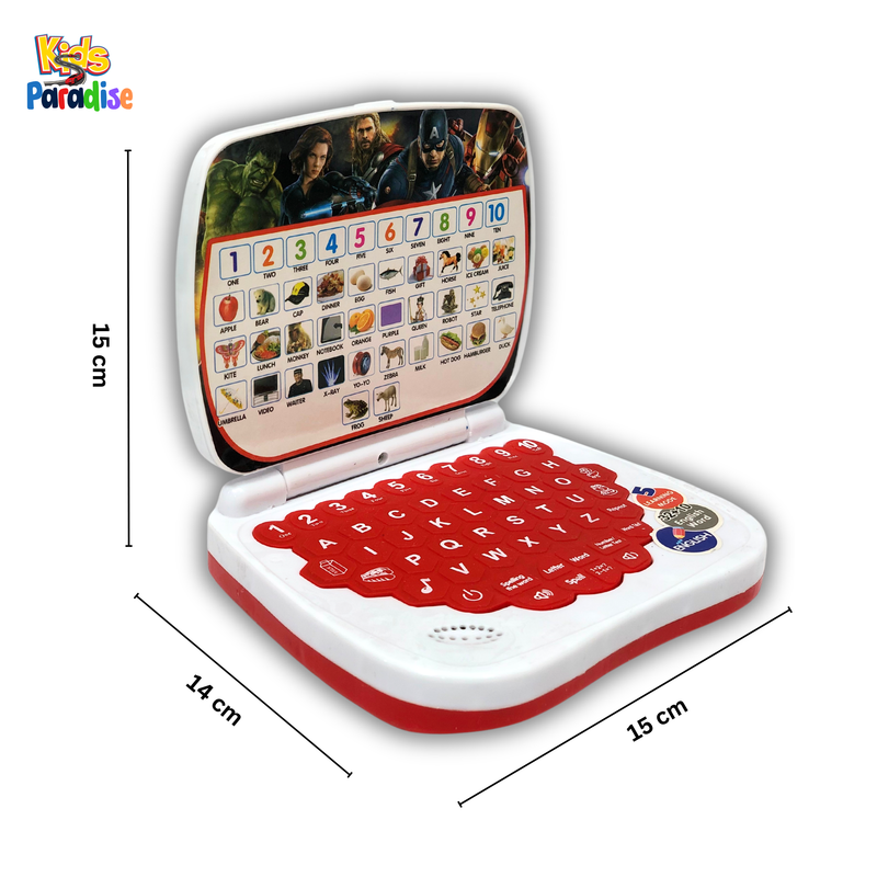 Avengers Theme Intelligent Mini Laptop Learning Machine For Kids