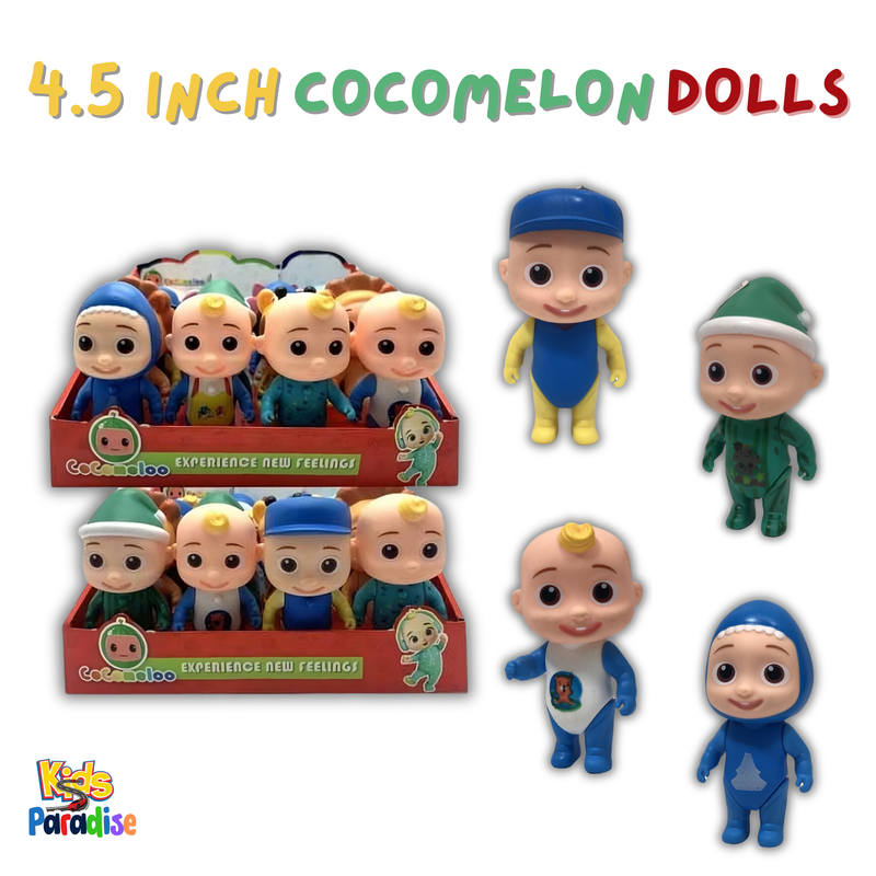 4.5 inch Cocomelon Cute Figure Doll Toy For Kids Perfect Gift For Babies