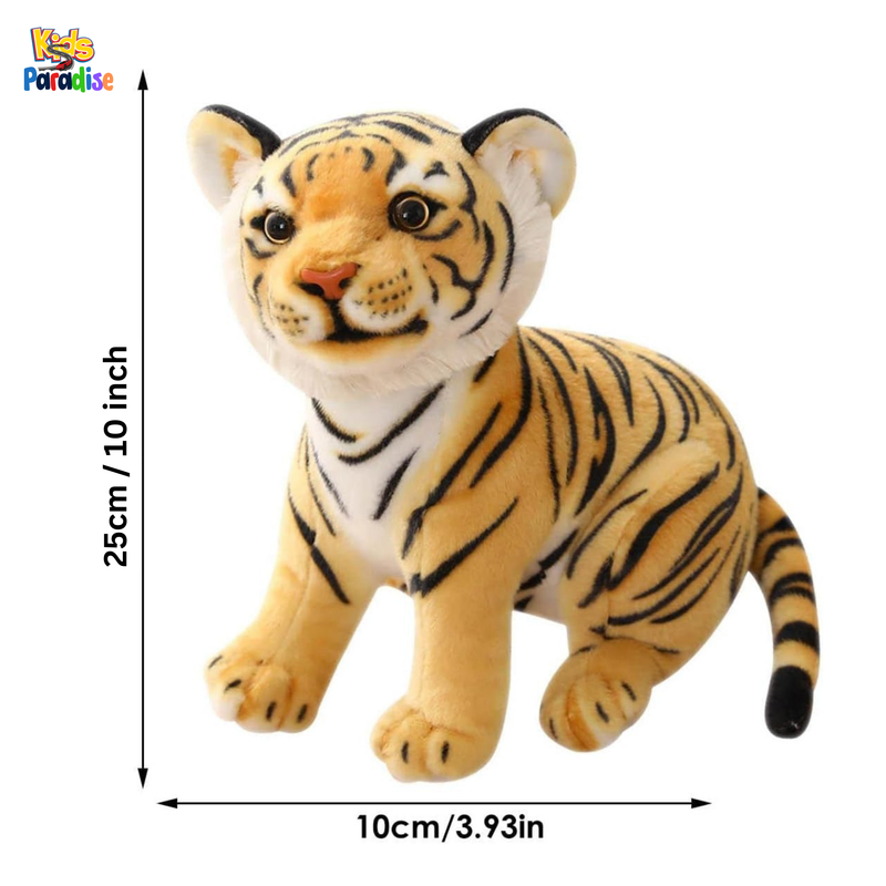 25 cm Sitting Tiger Animal Toy Stuffed Plush Toy Cute Gift
