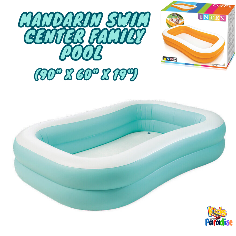 INTEX 7.5-FT Mandarin Swim Center Family Swimming Pool (90" x 60" x 19")57181