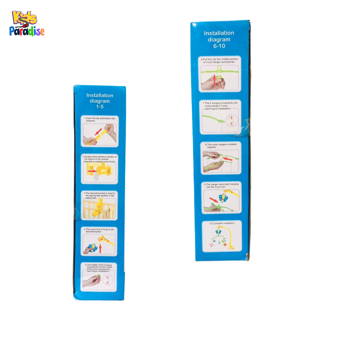 Music Bed Bell - Baby Cot Mobile Set