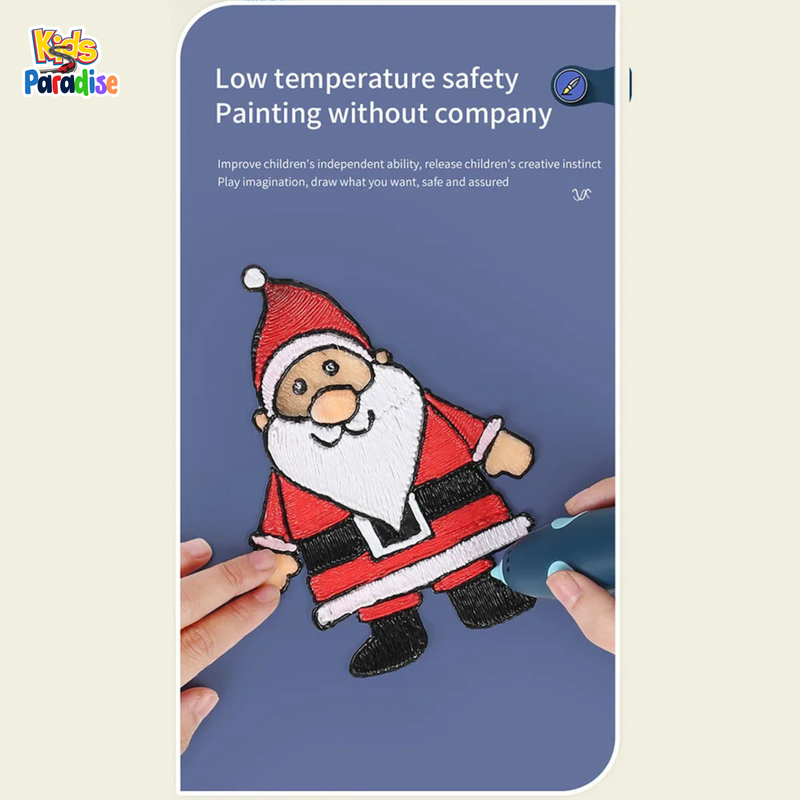 3D Drawing Pen USB Charging Creative Toy Gift For Kids