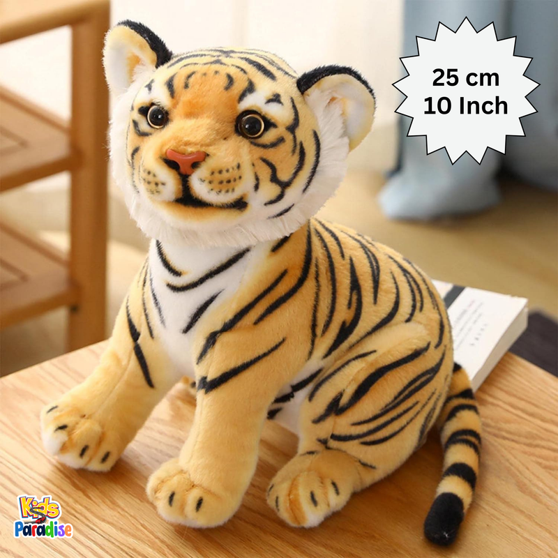 25 cm Sitting Tiger Animal Toy Stuffed Plush Toy Cute Gift