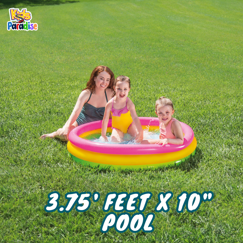 INTEX  3.75-FT Sunset Glow Baby Swimming Pool (45" x 10") 57412