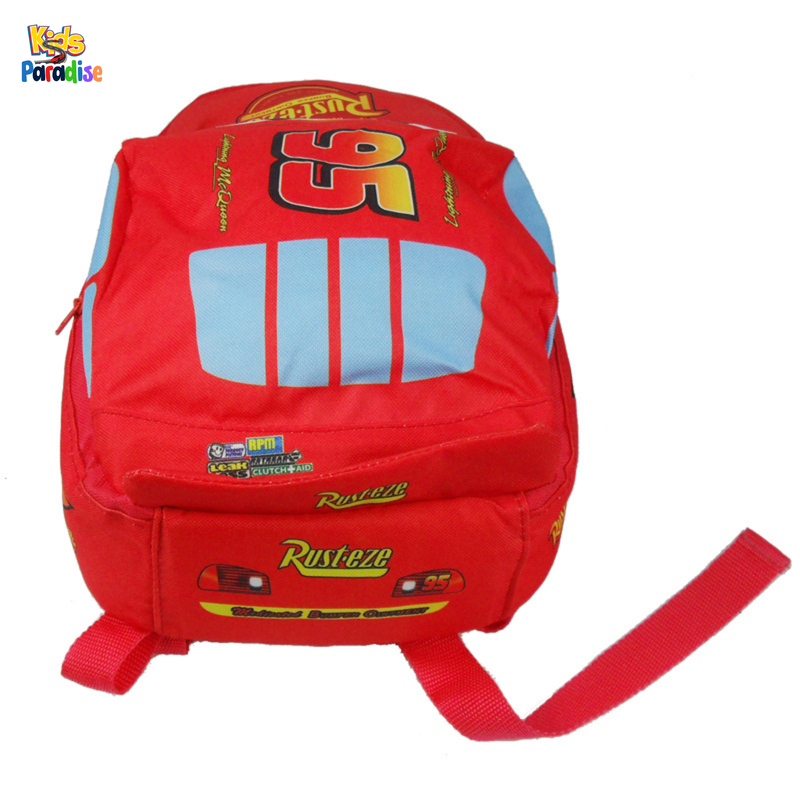 McQueen Disney Cars Design Kids Plush Bag pack Gifts Baby