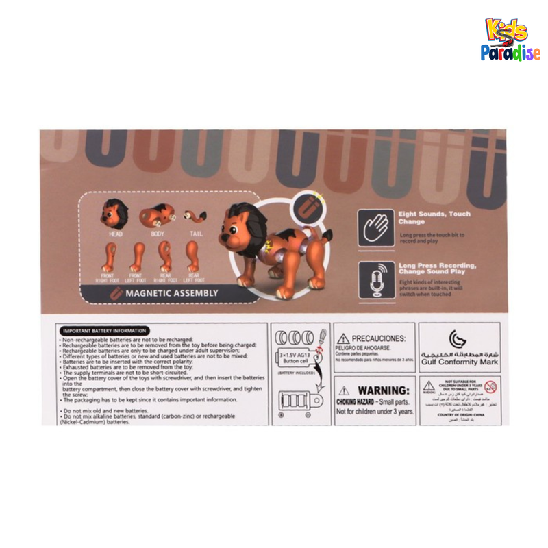 Magnetic constructor Lion 7 parts - U301A