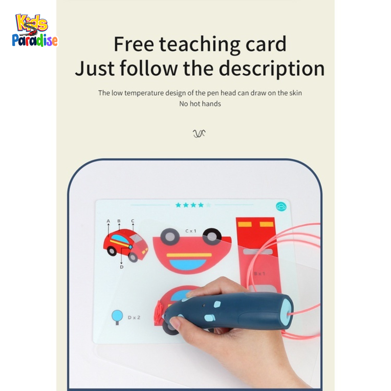 3D Drawing Pen USB Charging Creative Toy Gift For Kids